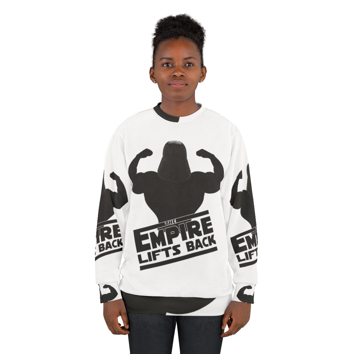 The Empire Lifts Back Sweatshirt - Muscle Building and Weightlifting Apparel - women