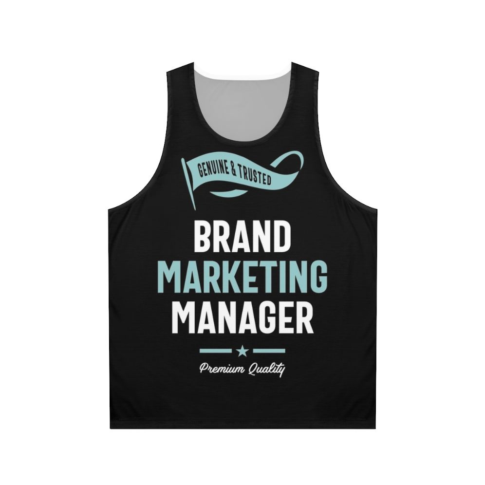 Brand Marketing Manager Unisex Tank Top