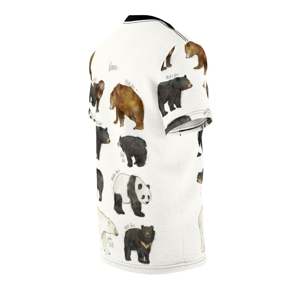 Captivating bear design on a high-quality t-shirt - men right