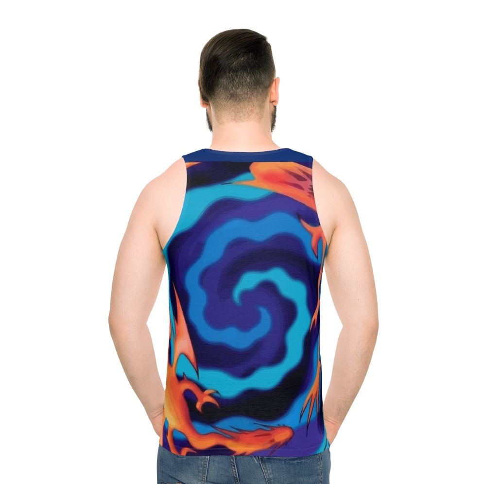 Polymerization Unisex Yu-Gi-Oh! Inspired Tank Top - men back