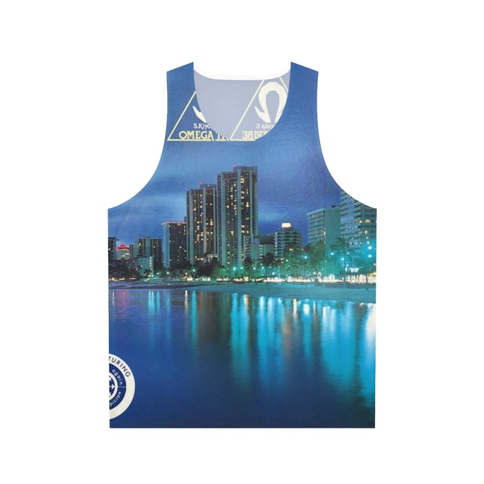 Unisex 80s Japanese City Pop Synth Pop Music Tank Top