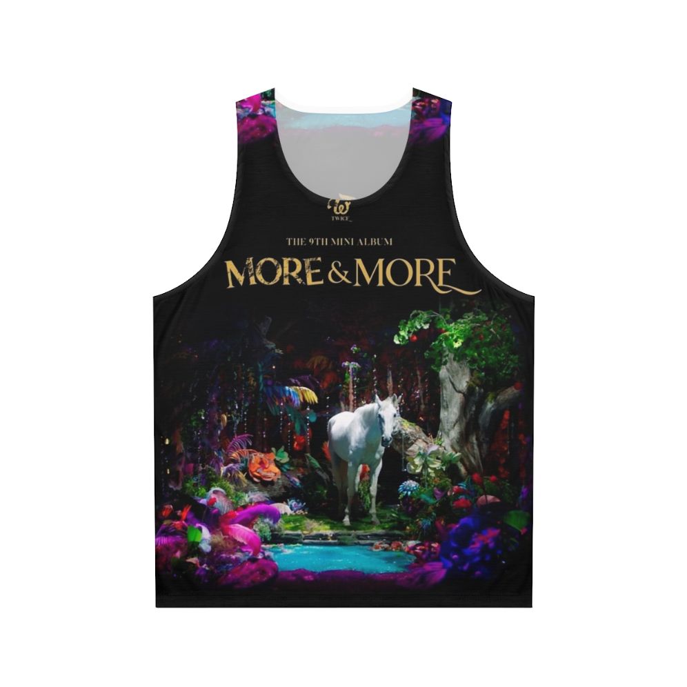 Twice More More Unisex Kpop Tank Top