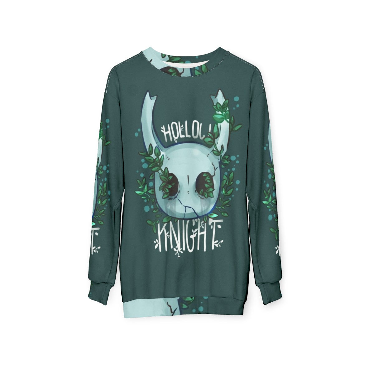 Hollow Knight Sweatshirt - Indie Video Game Fan Merchandise - hanging