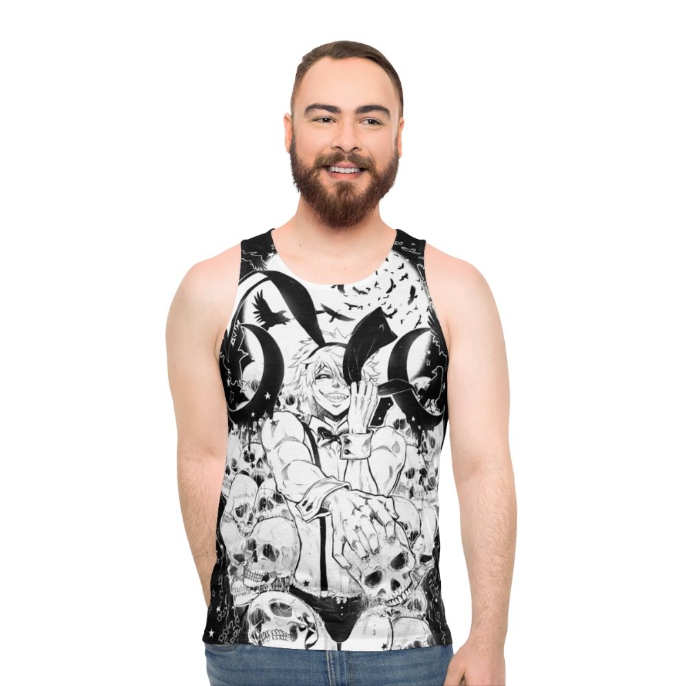 Bunny Unisex Anime Tank Top - men