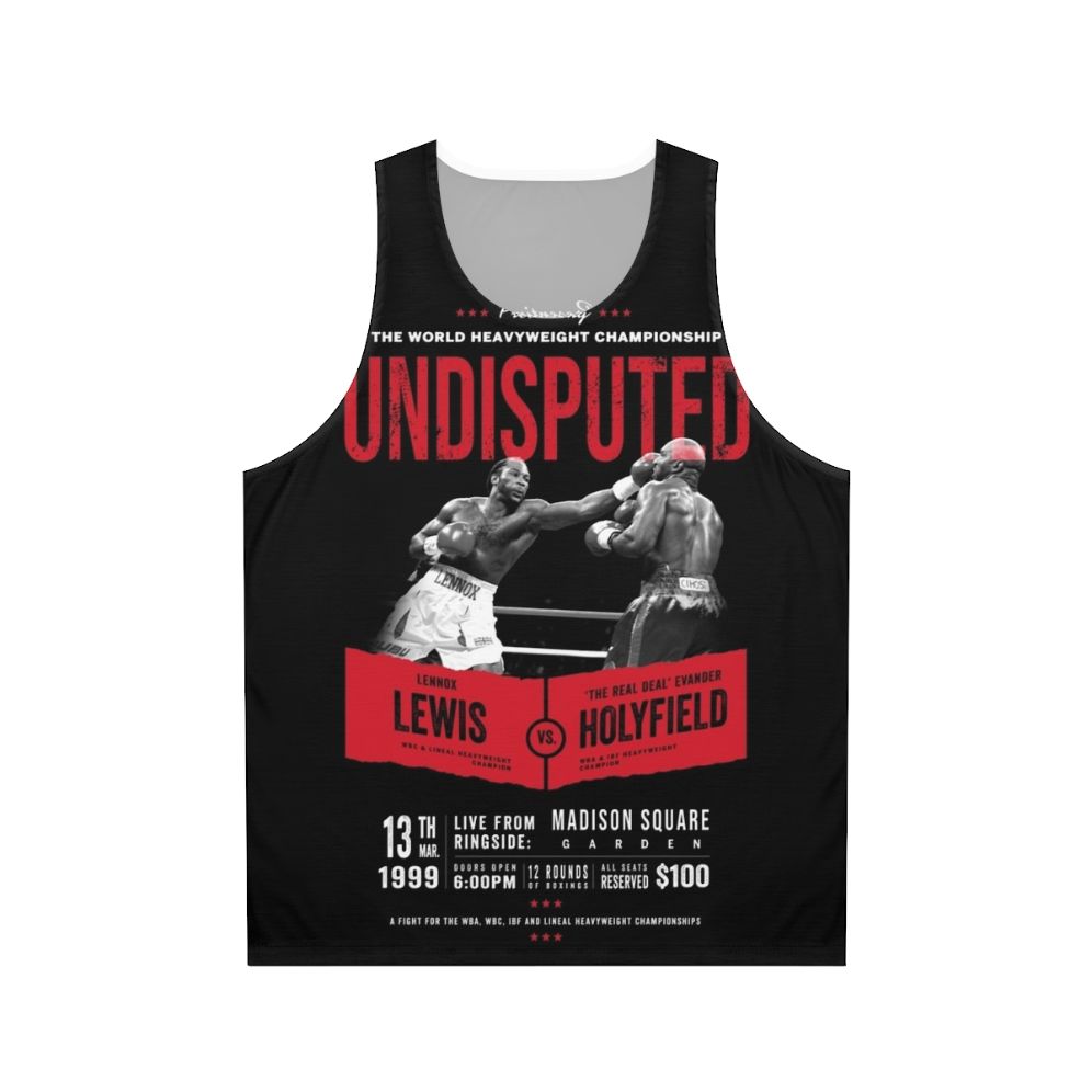 Undisputed Heavyweight Champion Boxing Unisex Tank Top