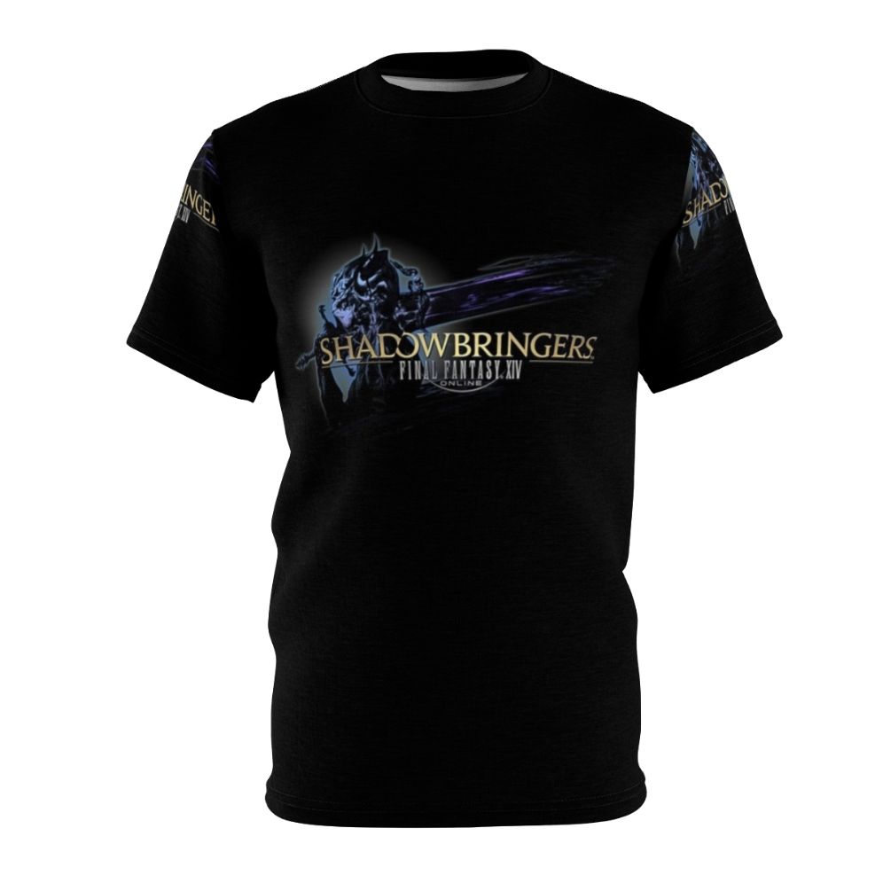 Artistic FFXIV Shadowbringers Logo T-Shirt Design