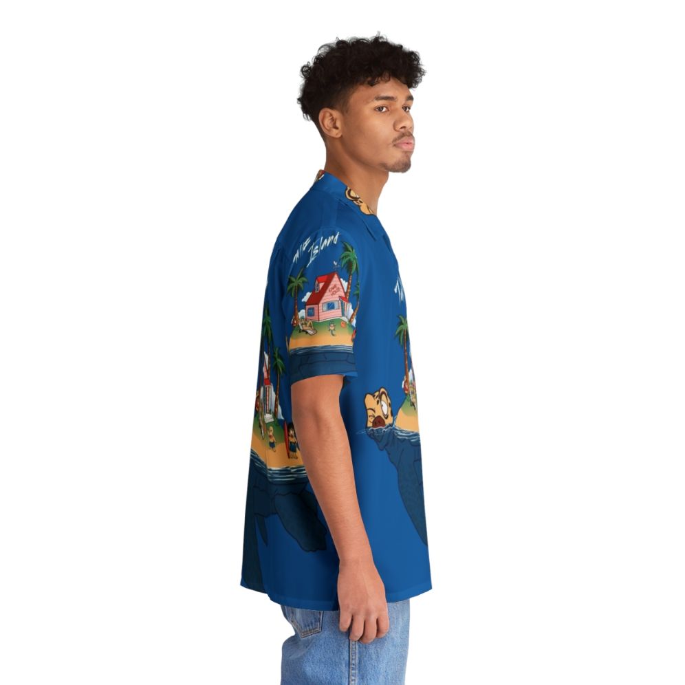 Turtle Island Anime-Inspired Hawaiian Shirt - People Pight