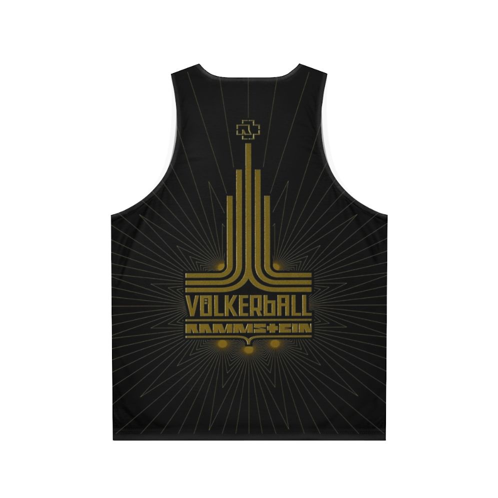 Rammstein Unisex Tank Top - Back