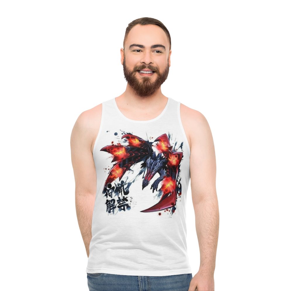 Valstrax Monster Hunter Unisex Tank Top - men