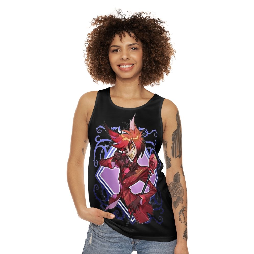 Hazbin Hotel Alastor Unisex Tank Top - women