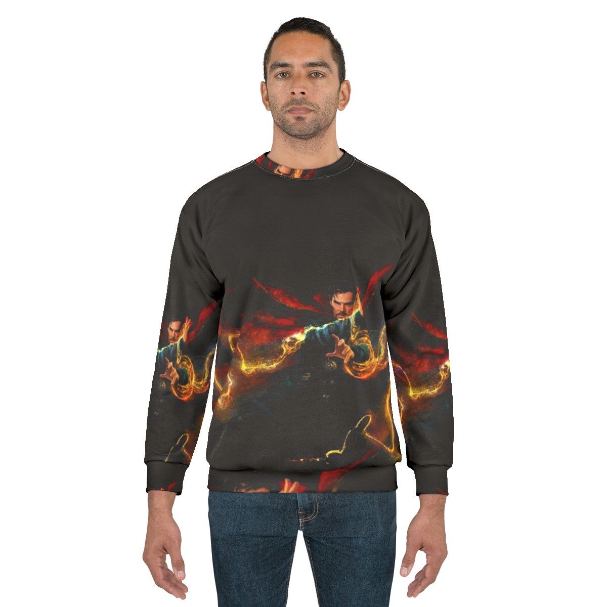 Benedict Cumberbatch as Doctor Strange in Marvel Superhero Sweatshirt - men