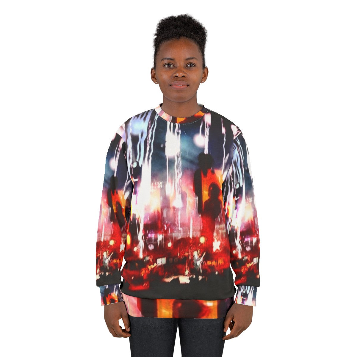 The Cure Robert Smith Goth Music Colourful Sweatshirt - women