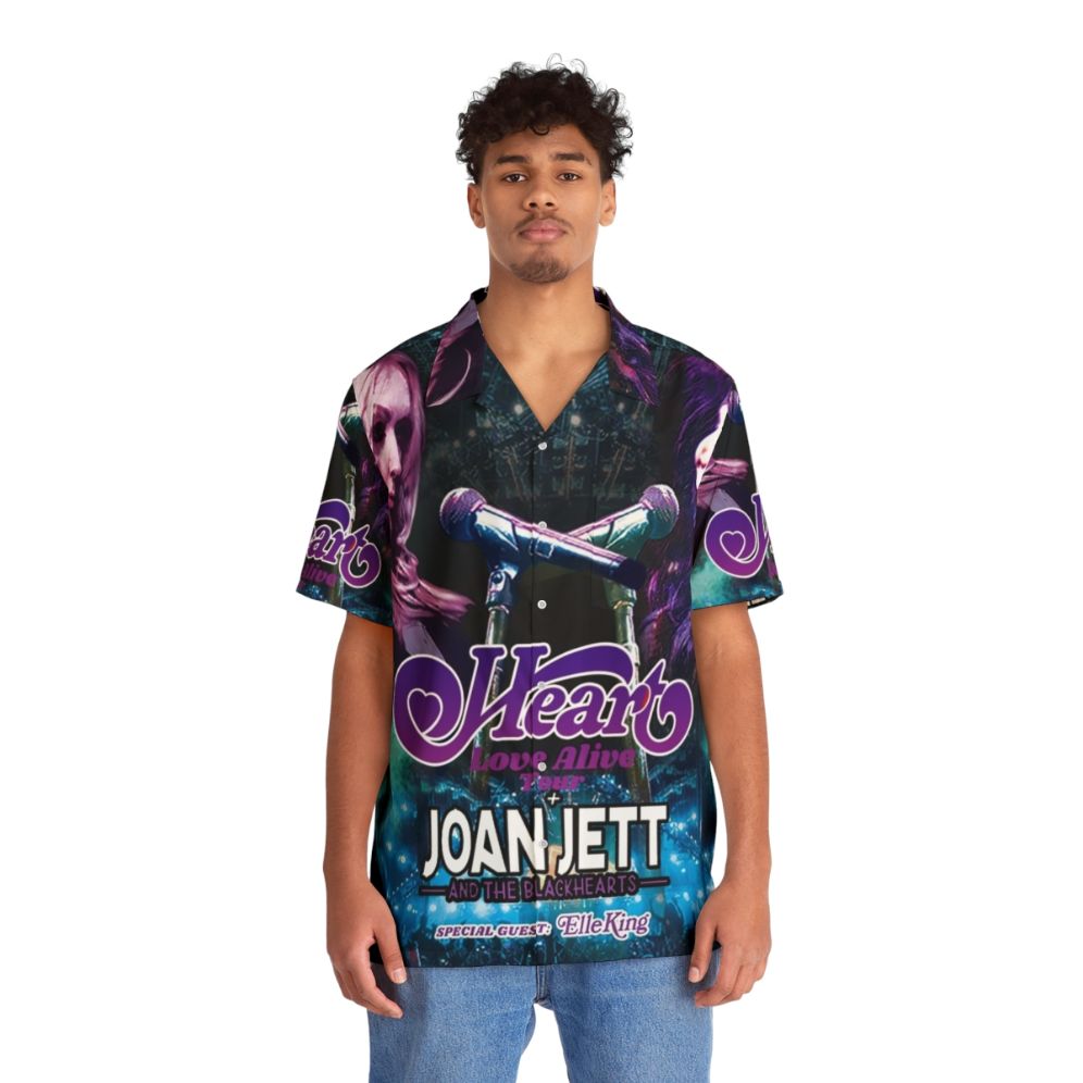 Heart band Hawaiian shirt with album artwork - People Front