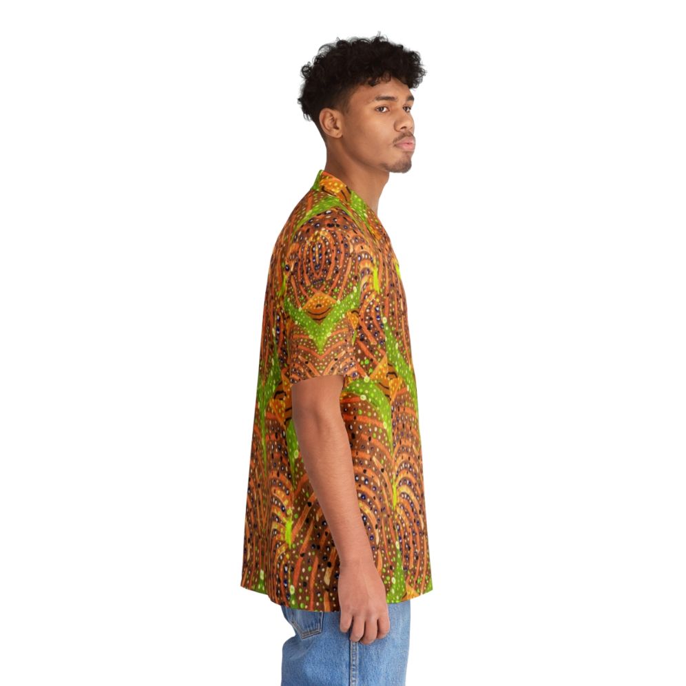 Autumn Masquerade 2 Abstract Hawaiian Shirt with Tropical Floral Pattern - People Pight