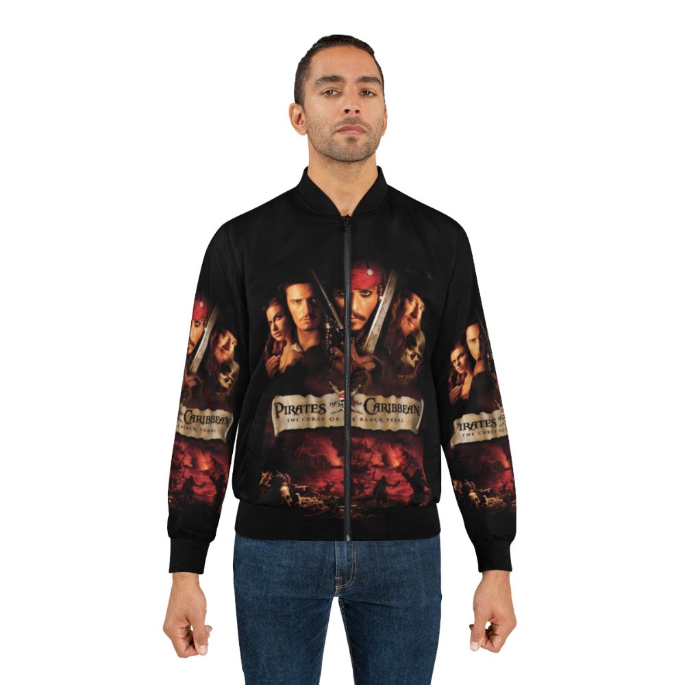 Pirates of the Caribbean Jack Sparrow Pirate Bomber Jacket - Lifestyle