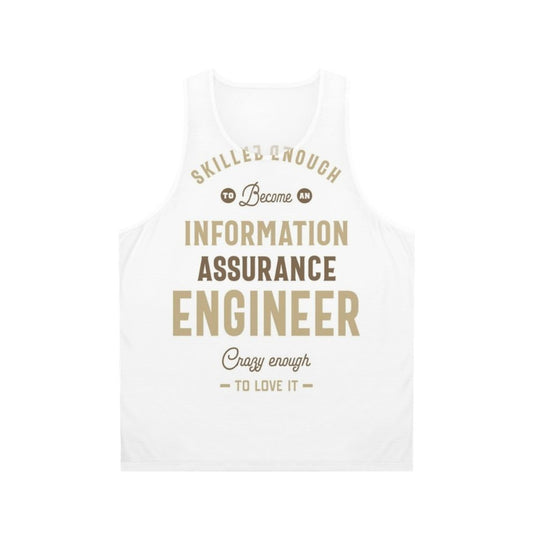 Information Assurance Engineer Unisex Tank Top