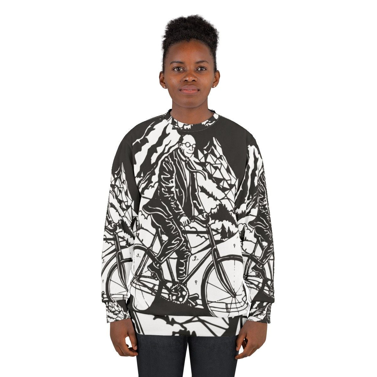 Bicycle Day 1943 Psychedelic Art Sweatshirt - women