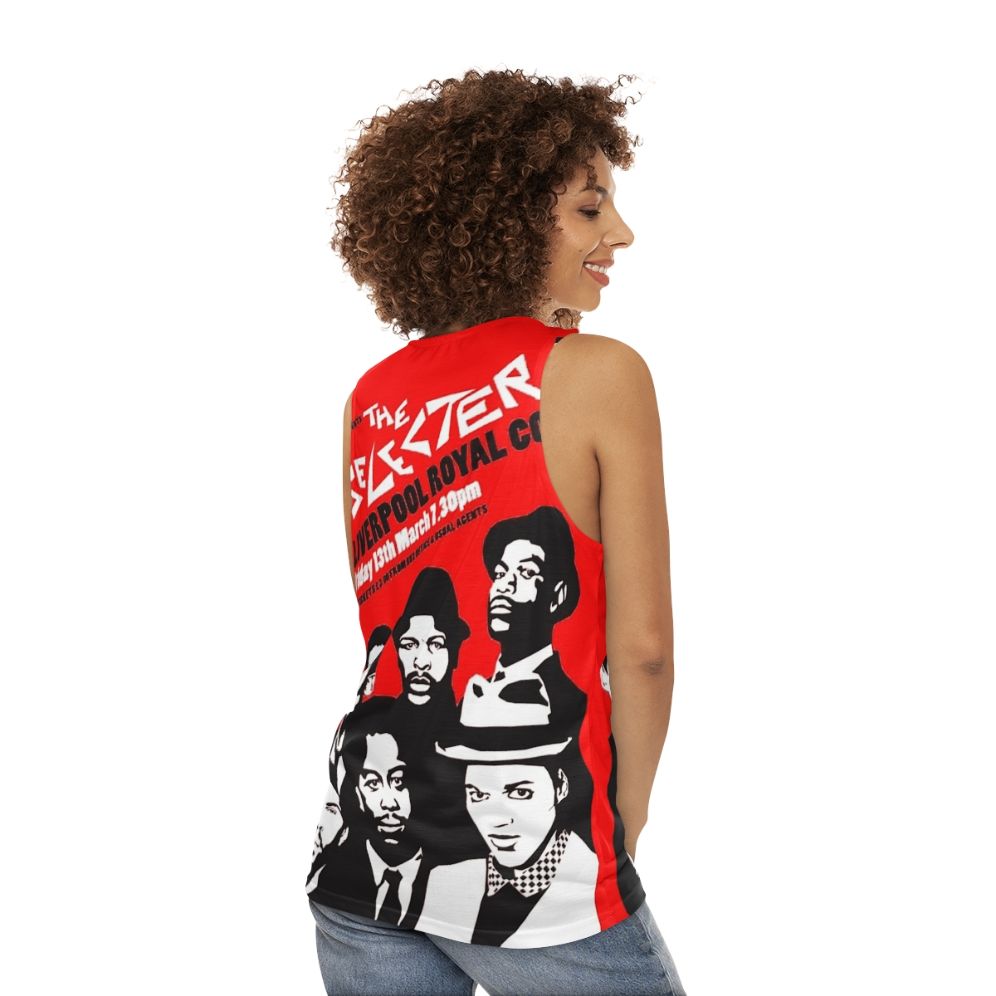 Unisex The Selecter Skinhead Tank Top - women back