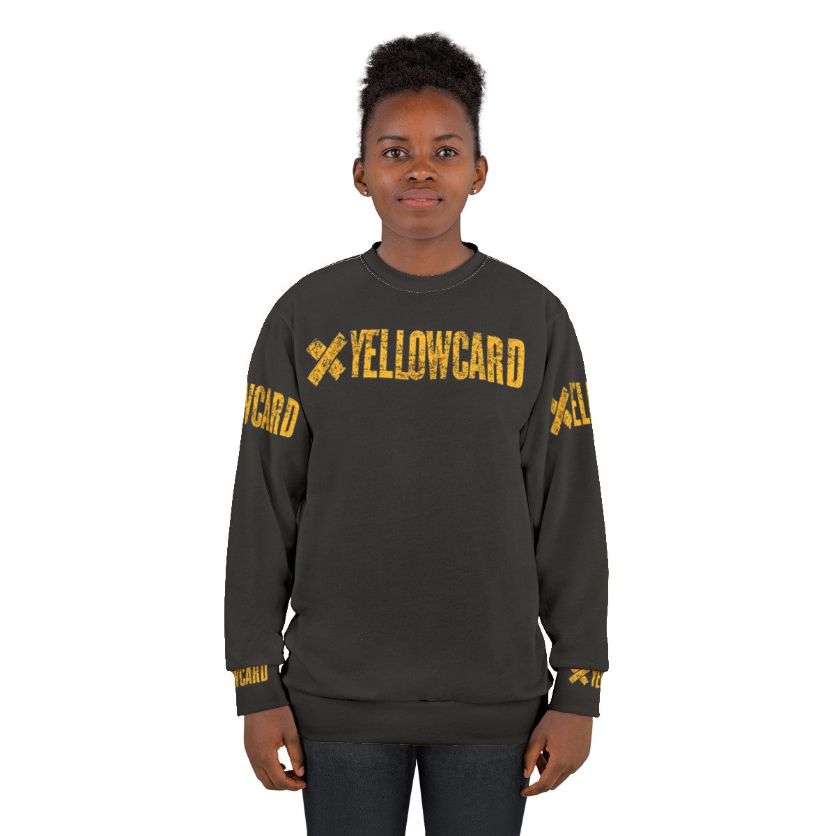 Yellowcard band sweatshirt - women