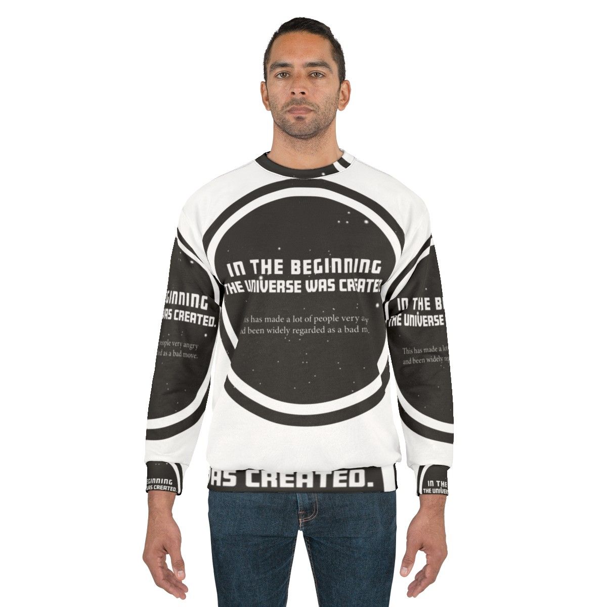 Douglas Adams 'Hitchhiker's Guide to the Galaxy' Sweatshirt - men