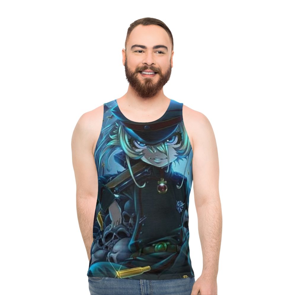 Tanya Von Degurechaff Anime Unisex Tank Top - men