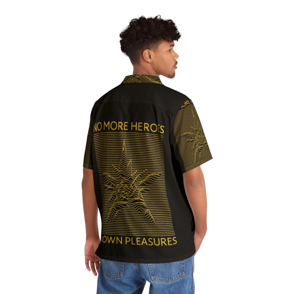 No More Heroes Hawaiian Shirt featuring the game's artwork - People Back