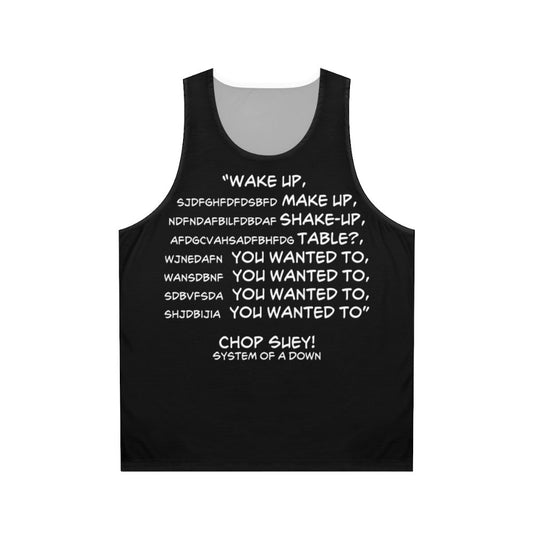 System Of A Down Chop Suey Unisex Tank Top