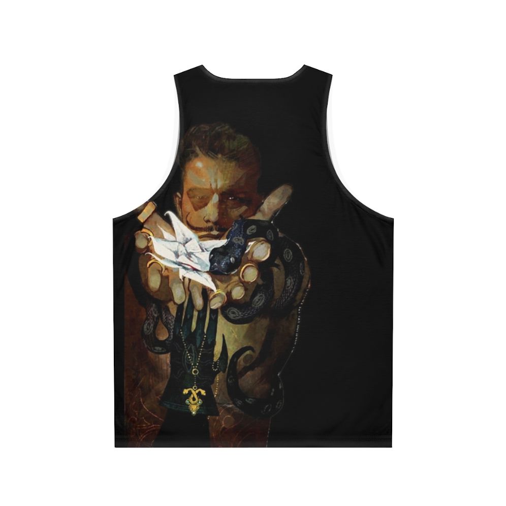 Mage inspired Dragon Age unisex tank top - Back