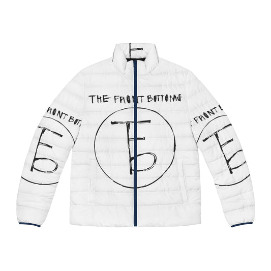 The Front Bottoms Logo Puffer Jacket - Music Apparel for Fans of the Punk Rock Band