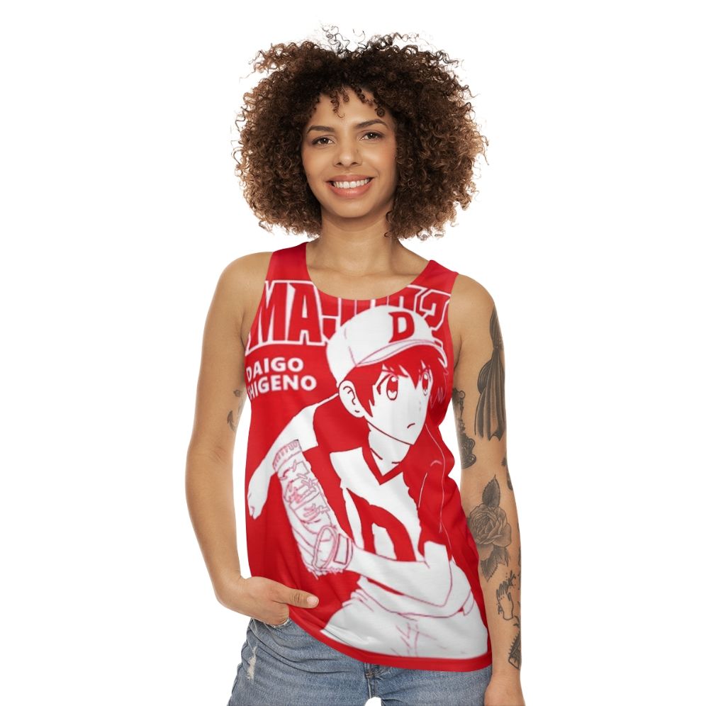 Daigo Shigeno Unisex Anime Tank Top - women