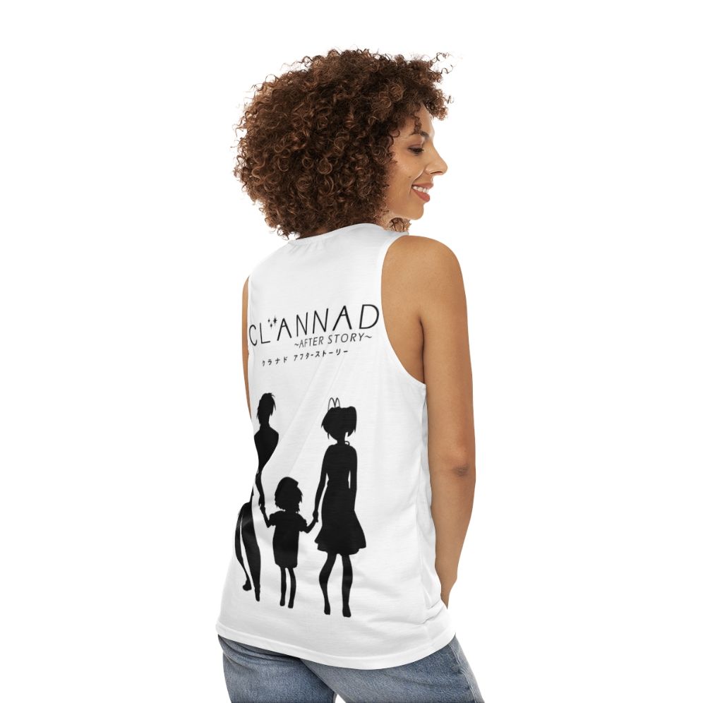 Clannad After Story Anime Girl Unisex Tank Top - women back