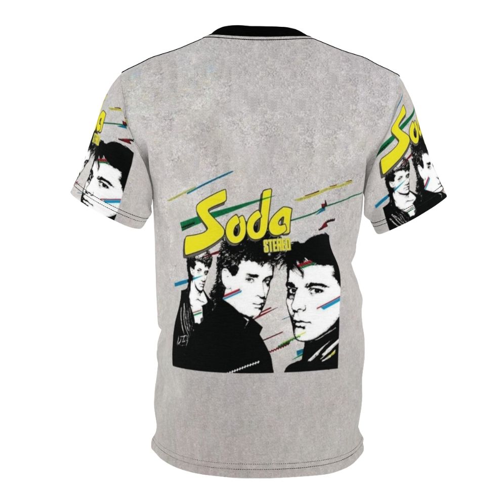 Soda Stereo inspired t-shirt featuring the iconic band's logo and artwork - Back