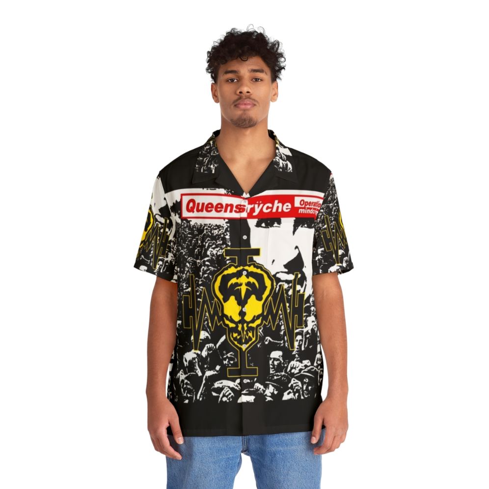 Queensryche Operation Mindcrime Hawaiian Shirt - People Front