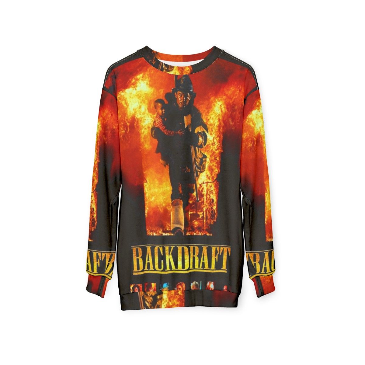 Backdraft 1991 Sweatshirt featuring Robert De Niro - hanging