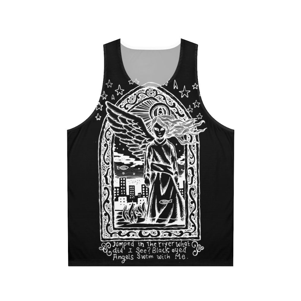 Black Eyed Angels Inverted Graphic Tank Top