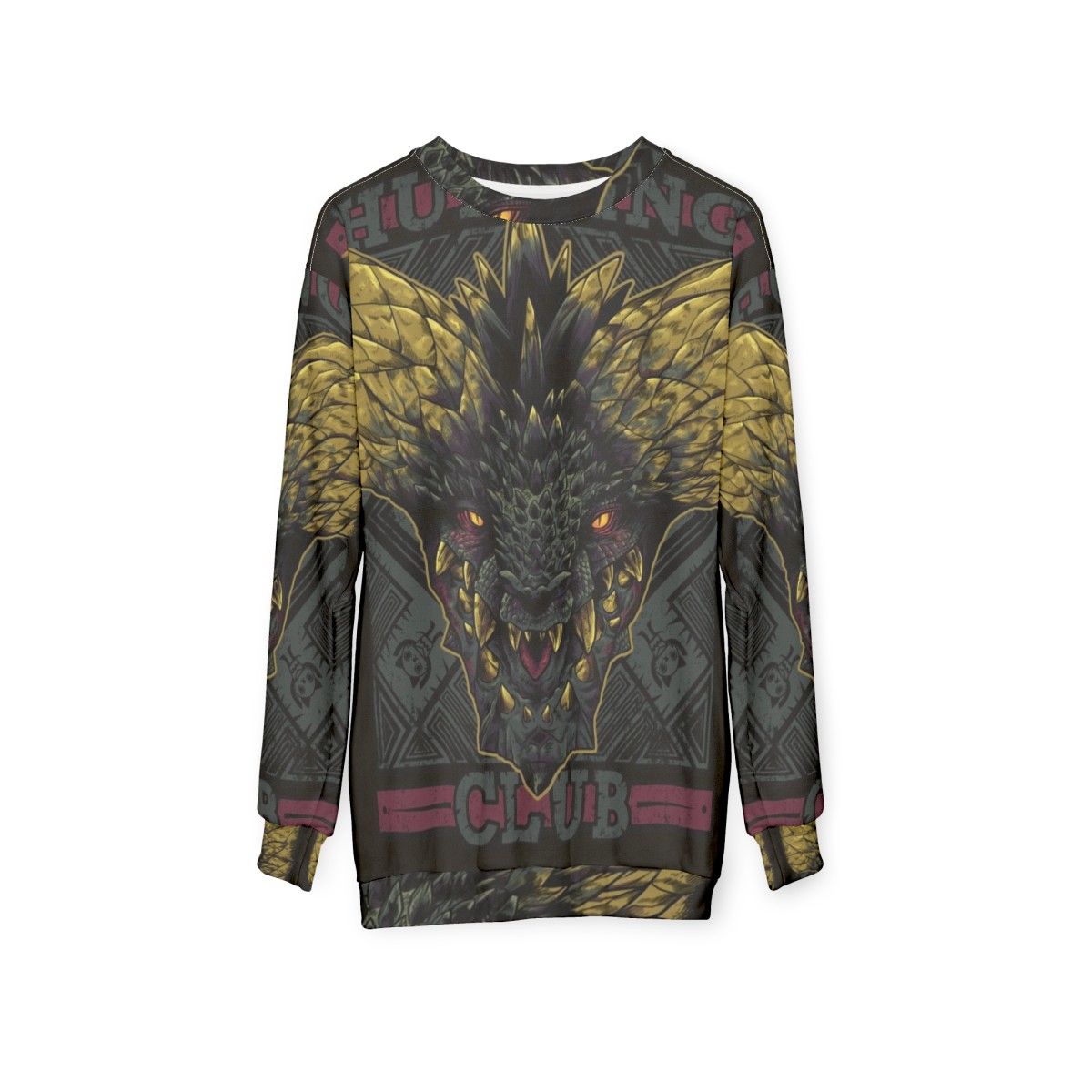 Nergigante Monster Hunter World Sweatshirt - hanging