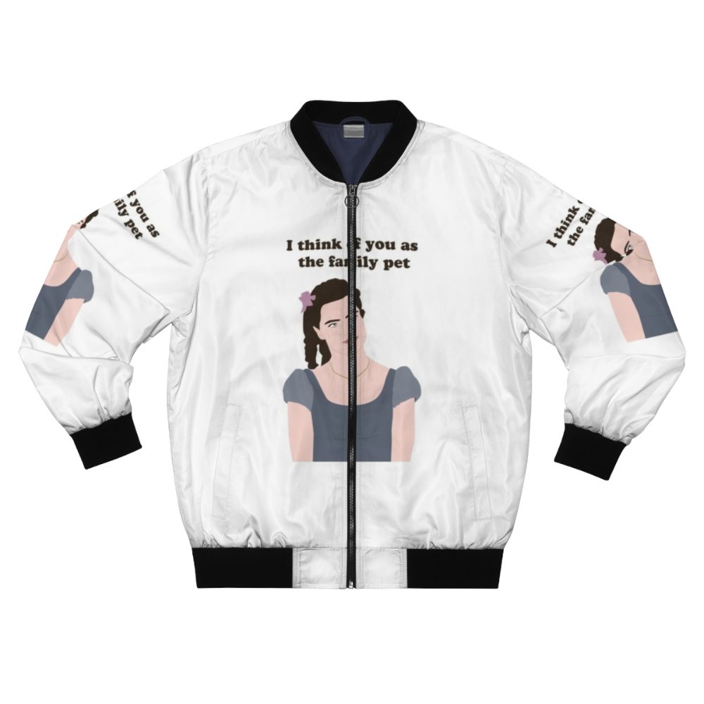 Bridgerton Hyacinth Bomber Jacket Inspired by Netflix Series