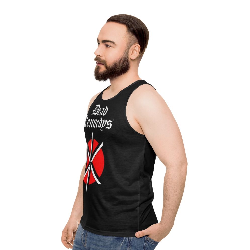 Dead Kennedys unisex punk rock tank top - men side