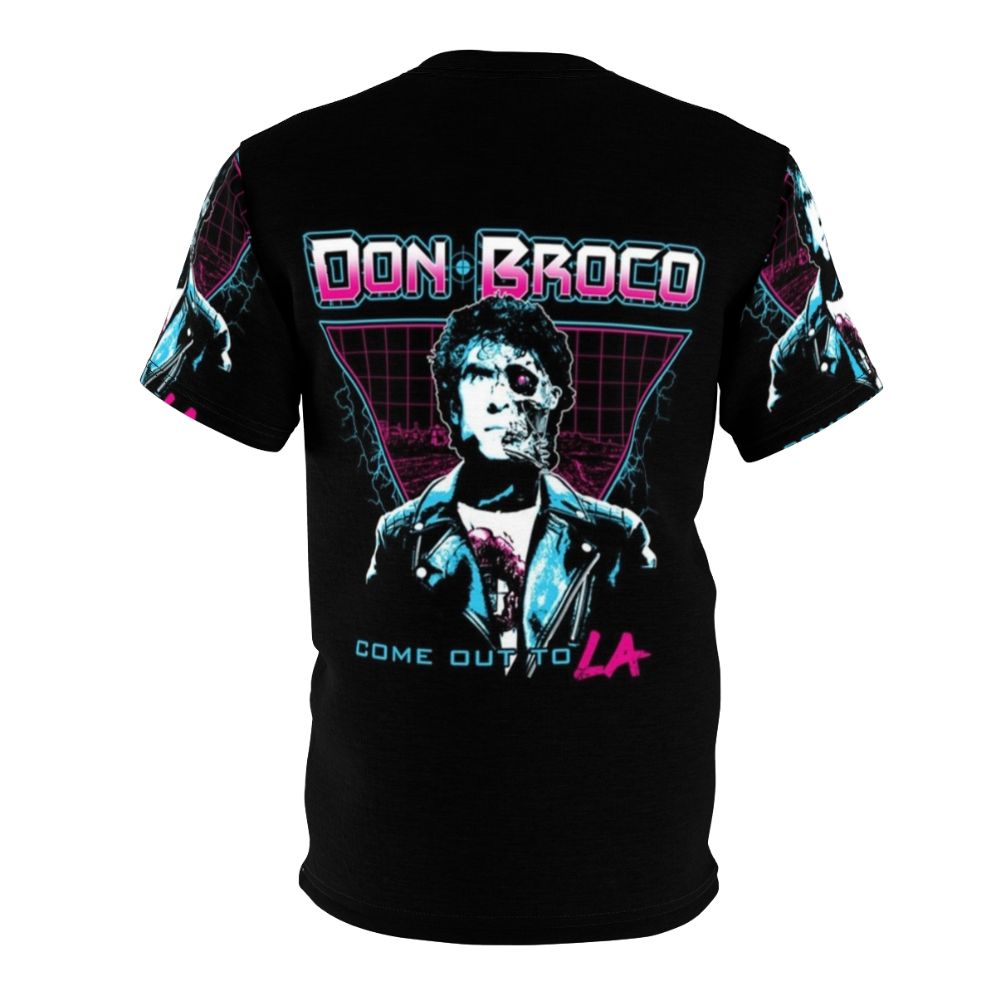 British punk emo band Don Broco graphic t-shirt design - Back