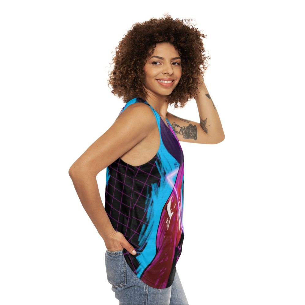 Neon Demon Unisex Tank Top - women side