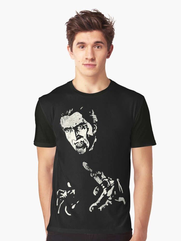 Vintage Dracula: Prince of Darkness horror movie graphic t-shirt - Men