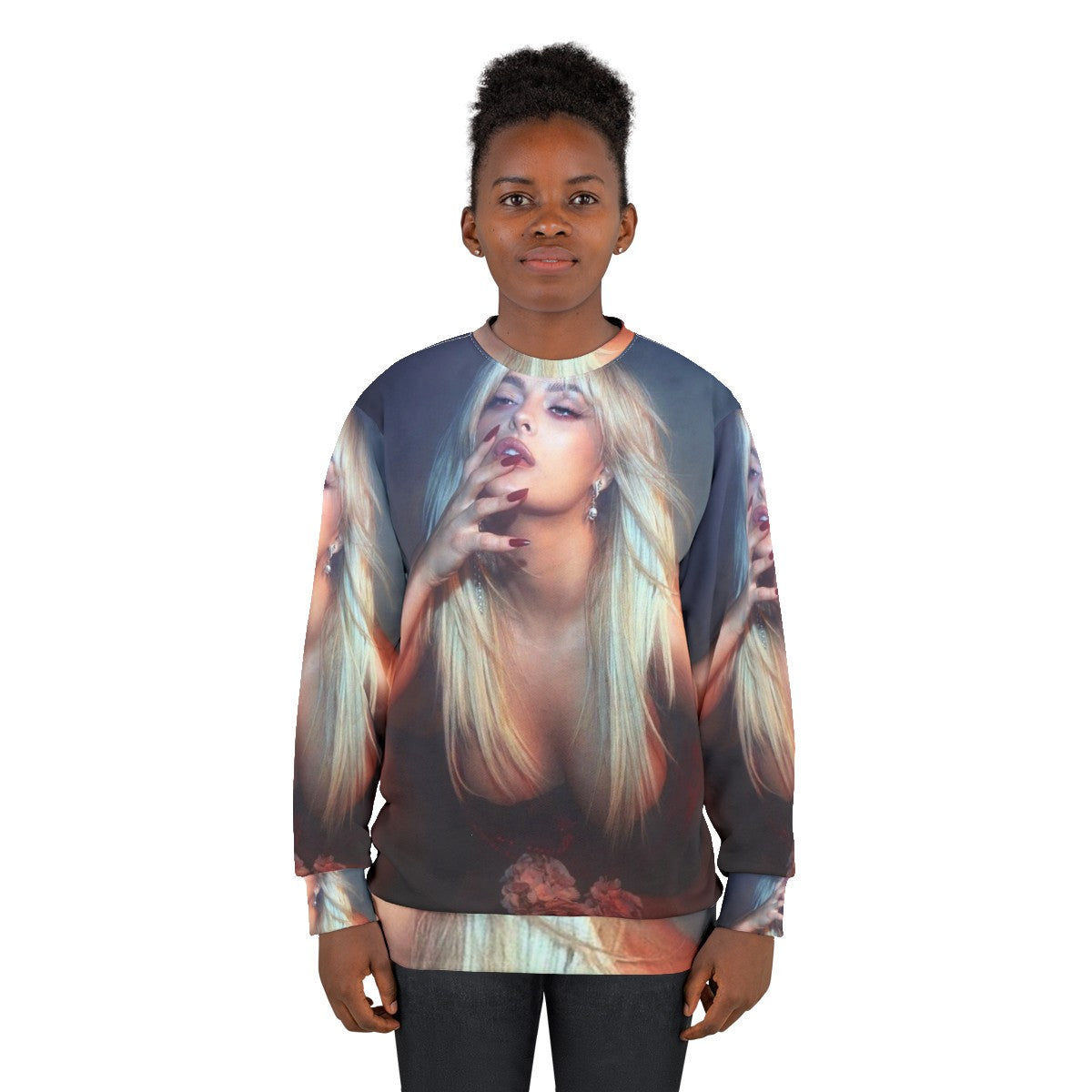 Bebe Rexha Flower Sweatshirt - women