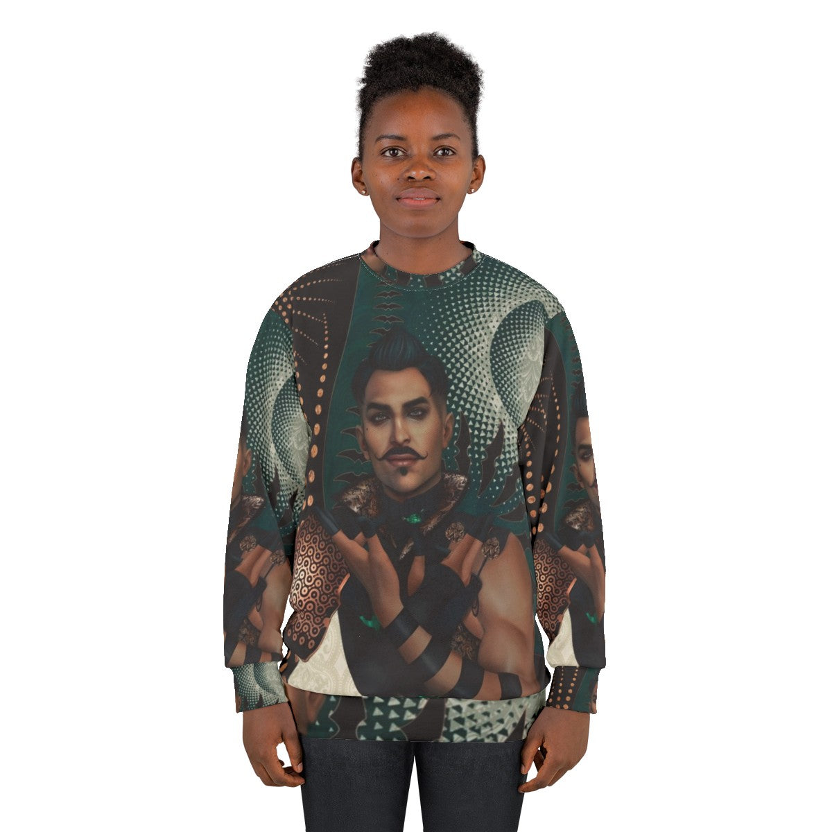 Dragon Age Inquisition Dorian Pavus Tarot Mage Tevinter Sweatshirt - women