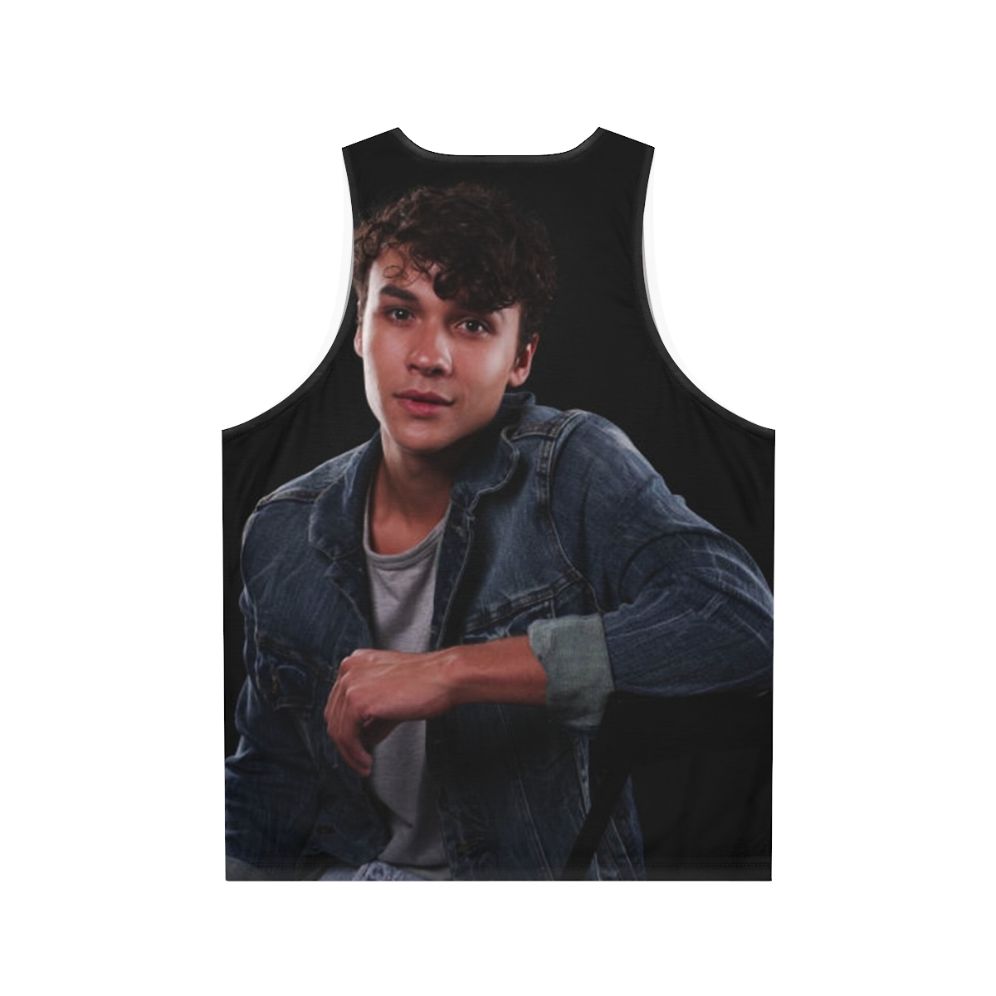 Benjamin Wadsworth Actor Unisex Tank Top - Back