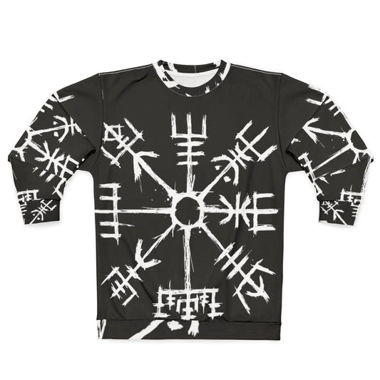 Viking Compass Vegvisir Sweatshirt - Norse Mythology Clothing