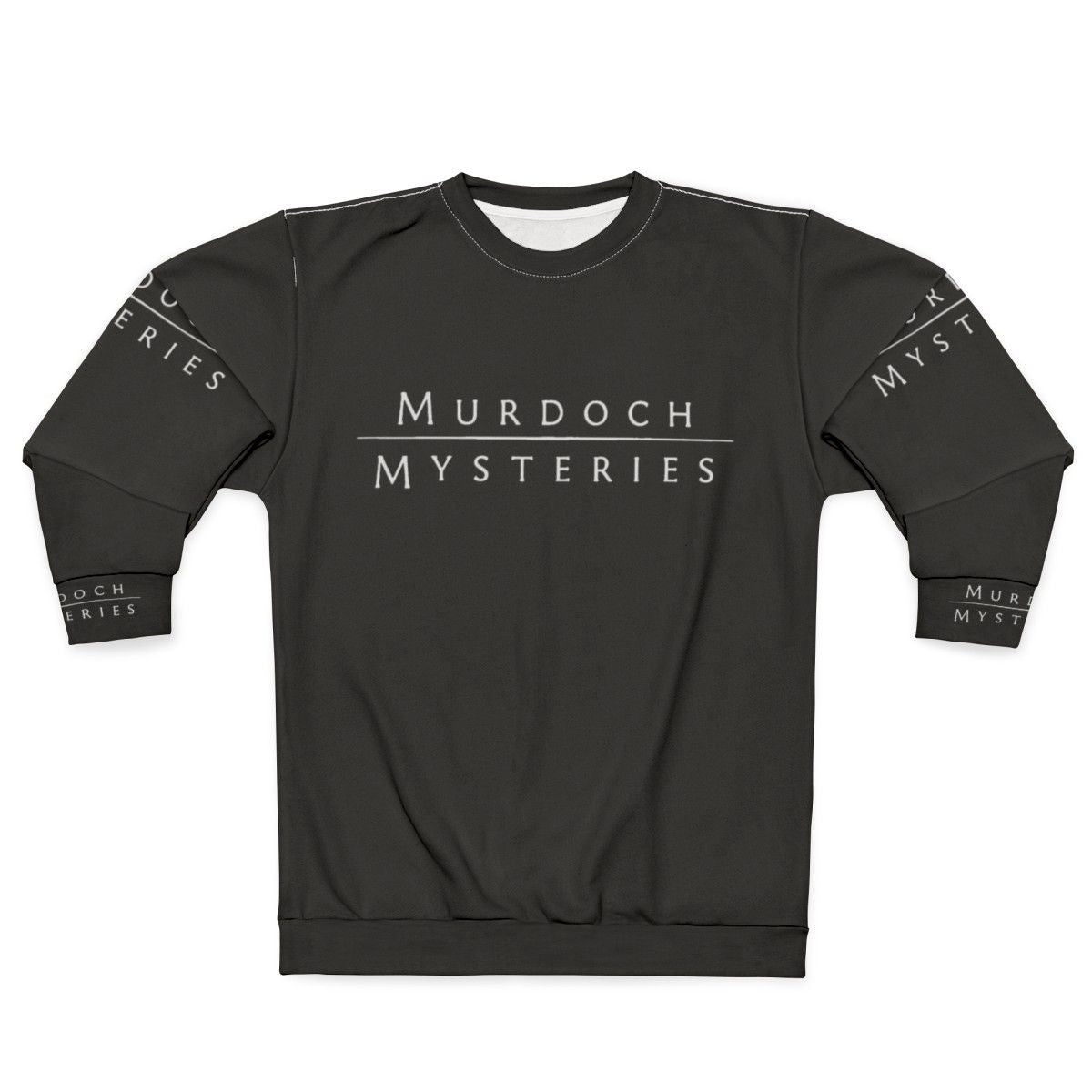 Murdoch Mysteries detective series logo sweatshirt