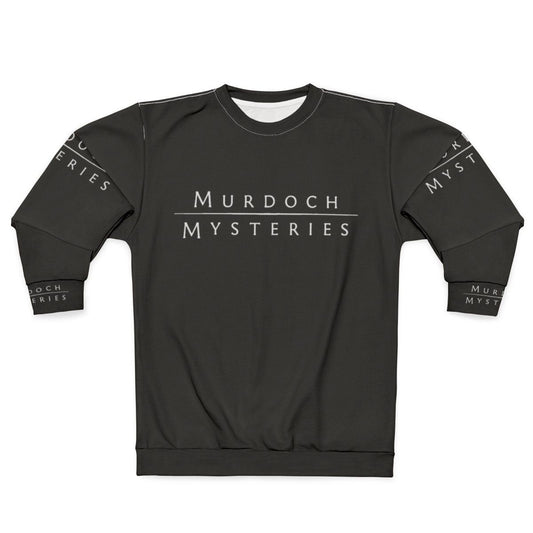 Murdoch Mysteries detective series logo sweatshirt