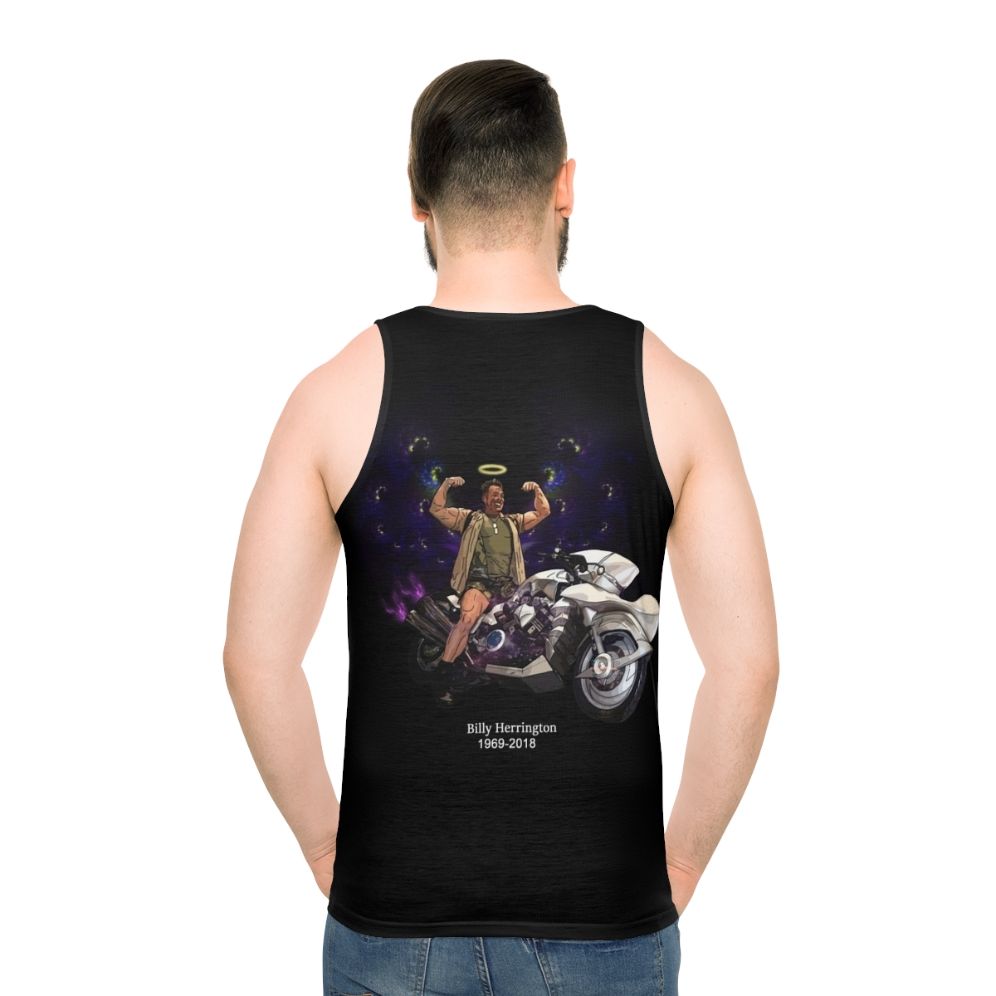 Rest in Peace Aniki Unisex Tank Top - men back