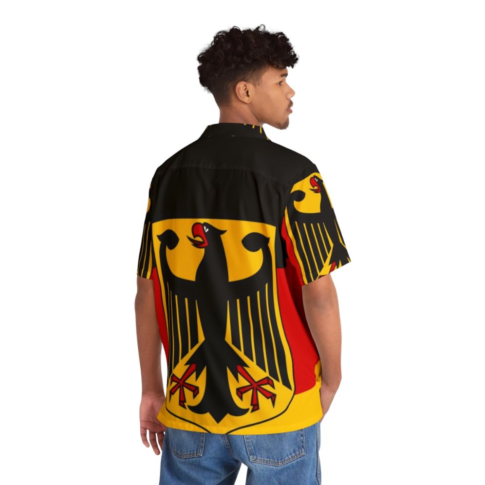 Bundesrepublik Deutschland German Flag Hawaiian Shirt - People Back