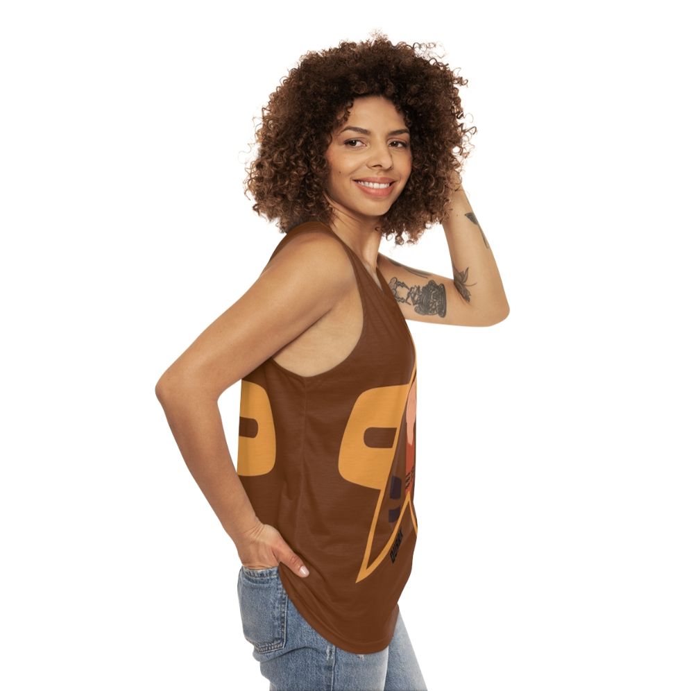 Quark Star Trek DS9 Unisex Tank Top - women side